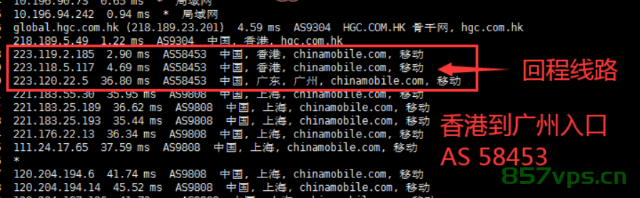 vps线路判断，163骨干网/cn2 gia/cn2 gt/联通CUVIP AS4837和AS9929的区别，VPS线路解析，探究不同网络线路类型（包括CN2 GIA、CN2 GT等）与AS号（AS4837和AS9929）的区别 第4张