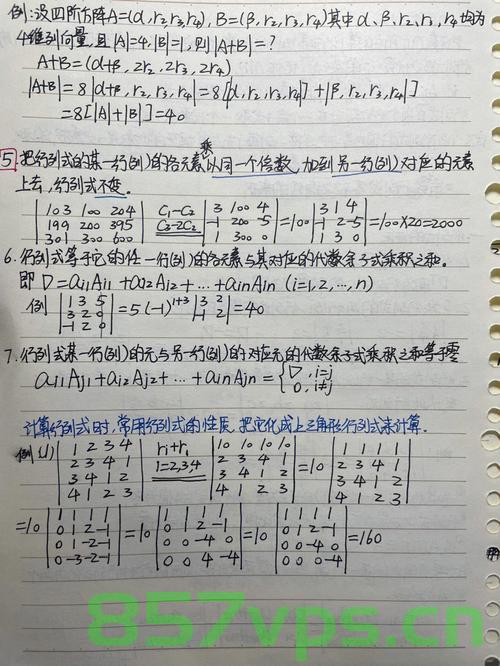 数二强化冲刺笔记（下），线性代数，数二强化冲刺笔记（下），线性代数全攻略