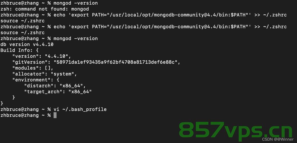 zsh: command not found: mongo（mac版已解决），Mac版解决zsh命令找不到mongo问题，Mac版解决zsh命令找不到mongo问题的解决方案，Mac版解决zsh命令找不到mongo问题的解决方案与指南，Mac版解决zsh命令找不到mongo问题的指南 第2张