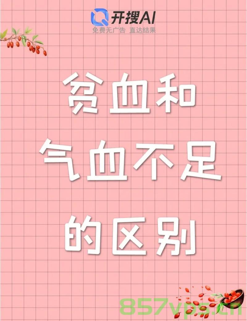 气血不足与贫血，两个概念的理解与区分智能免费问答EasyAI m.857vps.cn，气血不足与贫血概念理解与区分详解——智能问答平台EasyAI解析指南，气血不足与贫血概念解析，智能问答平台EasyAI详解指南 第2张