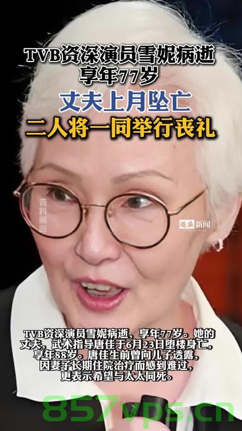 TVB演员雪妮病逝，丈夫上月坠亡——悲痛交织的两颗星辰的坠落智能免费问答EasyAI m.857vps.cn，TVB演员雪妮病逝与丈夫坠亡，悲痛交织的两颗星辰的坠落