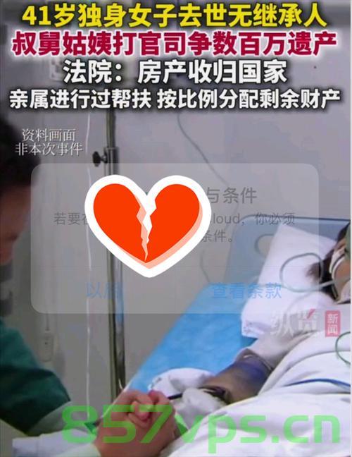 女子去世无子女，遗产处置引深思，百万归亲戚还是归国家？智能免费问答EasyAI m.857vps.cn，女子遗产处置难题，遗产归亲戚还是归国家？智能问答解析，女子遗产处置难题，遗产归属引深思，归亲戚还是归国家？智能问答解析探讨遗产处置问题。 第1张