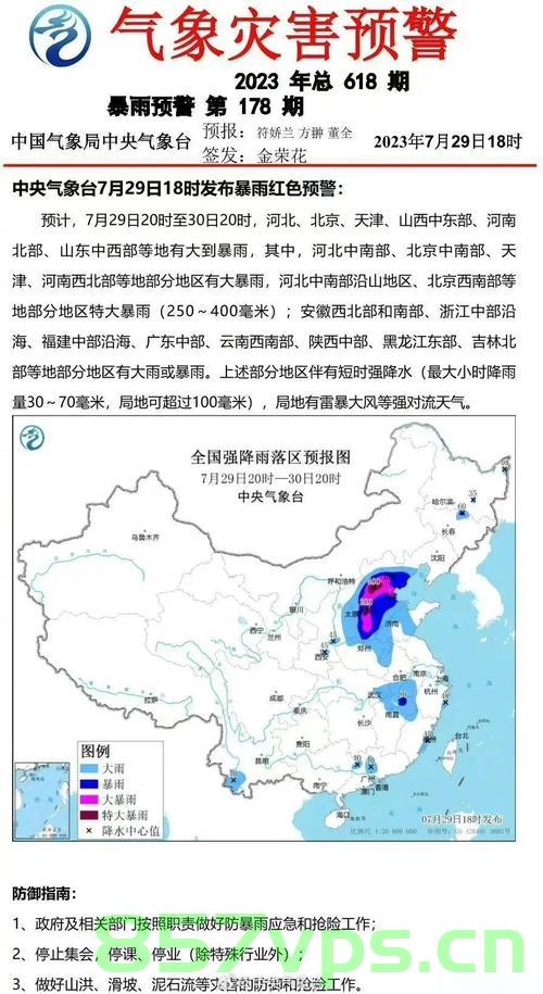 暴雨预警来袭，京津冀等九省区市部分地区需警惕智能免费问答EasyAI m.857vps.cn，暴雨预警来袭，京津冀等九省区市警惕暴雨灾害，智能问答平台EasyAI提醒关注防汛安全。 第1张