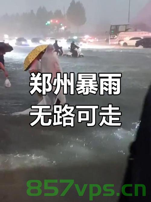 郑州暴雨亲历者，路上的电动车与生死瞬间智能免费问答EasyAI m.857vps.cn，郑州暴雨下的生死瞬间，电动车与智能问答的交织故事 第1张