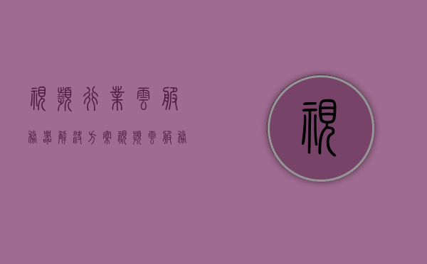 视频行业云服务器解决方案（视频云服务平台包括），视频行业云服务器解决方案，构建高效视频云服务平台