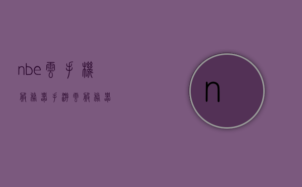 nbe云手机服务器（手游云服务器），手游云服务器，NBE云手机服务器介绍，NBE云手机服务器，手游云服务的详细介绍