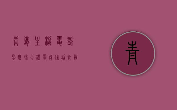 青鸟主机电话怎么和分机电话通话（青鸟电话分机型号），青鸟主机与分机电话的通话指南（分机型号详解）
