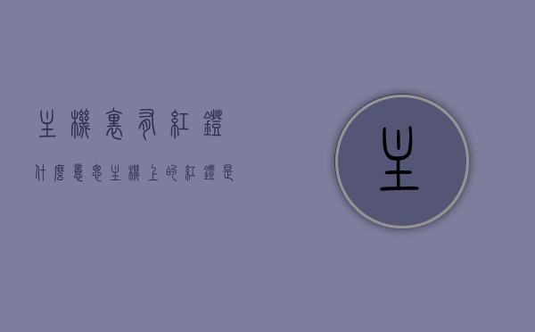 主机里有红灯什么意思（主机上的红灯是干嘛的），主机红灯含义解析，红灯亮起代表什么？