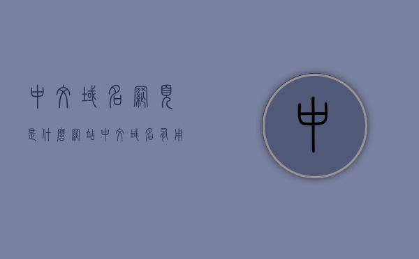中文域名网页是什么（网站中文域名有用吗），中文域名网页简介及域名有效性探讨，中文域名网页简介，探讨其有效性及域名用途的重要性