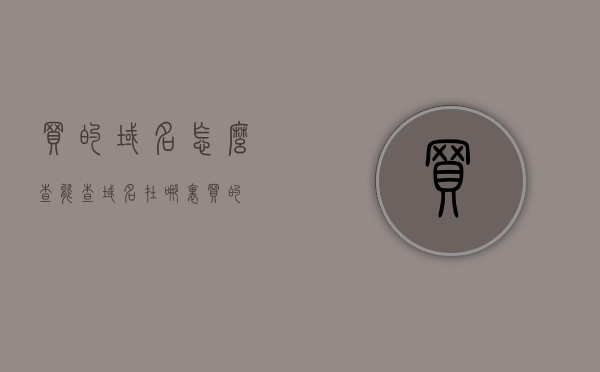 买的域名怎么查（能查域名在哪里买的），如何查询已购买的域名购买来源（域名购买记录查询），如何查询已购买域名的购买来源及购买记录？域名购买查询攻略！，域名购买查询攻略，如何查找已购买域名的购买来源与记录？，域名购买查询攻略，如何查找已购买域名的购买来源与记录？
