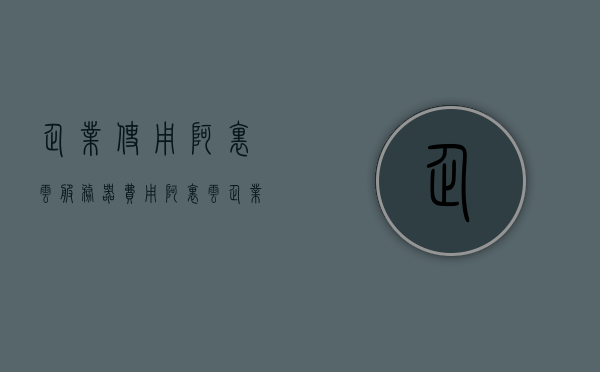 企业使用阿里云服务器费用（阿里云企业级服务器多少钱一年），阿里云企业级服务器费用详解，一年需要多少钱？