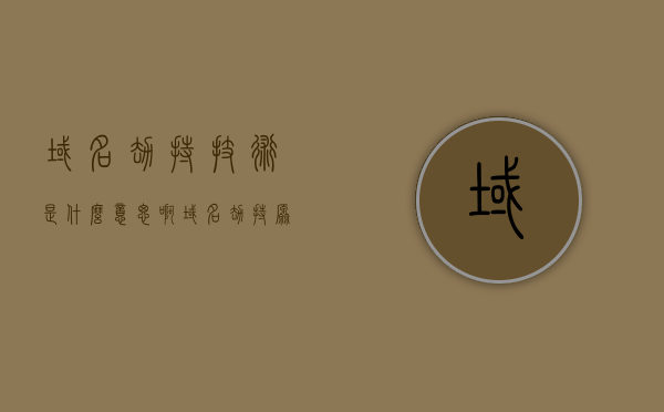 域名劫持技术是什么意思啊（域名劫持原理及实现），域名劫持技术解析，原理、实现详解