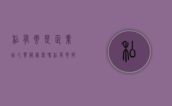 私有云是企业自己买服务器吗（私有云提供商），关于私有云，企业是否需购买服务器？解析私有云提供商的角色与功能 第1张