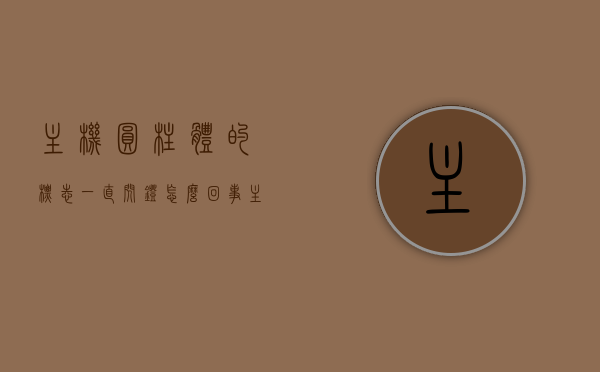 主机圆柱体的标志一直闪灯怎么回事（主机上圆柱形图标是什么意思），主机圆柱体标志闪灯原因解析，圆柱形图标含义及故障处理指南，主机圆柱体标志闪灯原因解析及故障处理指南，圆柱形图标含义与闪灯原因探讨