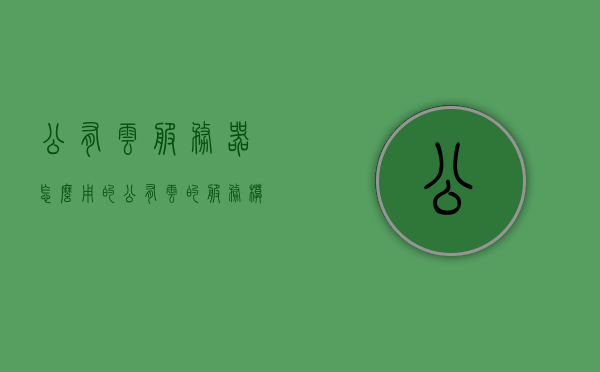 公有云服务器怎么用的（公有云的服务模式），公有云服务器的使用指南及服务模式解析