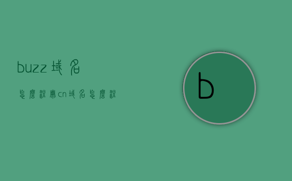 buzz域名怎么注册（cn域名怎么注册），如何注册Buzz域名及CN域名的注册流程，Buzz域名与CN域名注册指南，注册流程全解析，Buzz域名与CN域名注册指南，全流程解析及注册技巧，Buzz域名与CN域名注册指南，全流程解析、注册技巧及注意事项