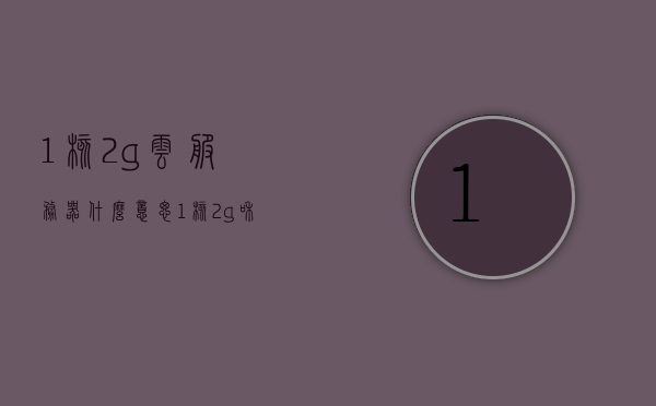 1核2g云服务器什么意思（1核2g和2核1g的服务器哪个好），关于云服务器，理解1核2G与2核1G的差异及选择建议