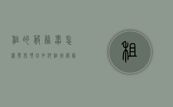 租的服务器怎样发布项目（如何租用服务器跑程序），租用服务器发布项目指南，如何租用服务器并运行程序，租用服务器发布项目指南，从租赁到运行程序的全面教程，租用服务器发布项目全流程指南，从租赁到运行程序的全面教程，租用服务器发布项目全流程指南，从租赁到运行程序的全面教程
