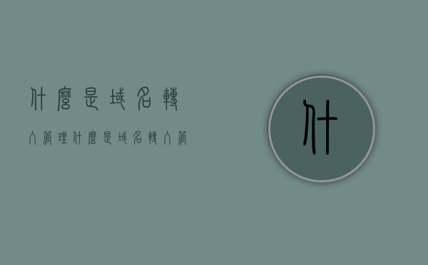 什么是域名转入管理（什么是域名转入管理员），域名转入管理与域名转入管理员解析，域名转入管理与域名转入管理员解析，职责与操作指南，域名转入管理与域名转入管理员解析，职责、操作指南及概念解析，域名转入管理与域名转入管理员详解，概念解析、职责及操作指南