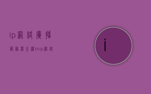 ip网络广播服务器主机tn（ip网络广播服务器软件），IP网络广播服务器主机TN软件简介与功能解析，IP网络广播服务器主机TN软件简介及功能解析
