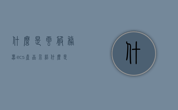 什么是云服务器ecs产品介绍（什么是云服务器?云服务器有什么用途），云服务器ECS产品介绍，什么是云服务器及其用途？，云服务器ECS产品介绍，什么是云服务器及其用途？全面解析云服务ECS产品特性与优势，全面解析，云服务器ECS产品的特性与优势——从基础概念到实际应用场景的探索