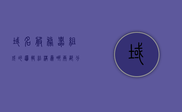 域名服务器组成的逻辑结构为哪两部分（域名服务器主要包括哪几类），域名服务器的逻辑结构与分类解析，两大组成部分揭秘