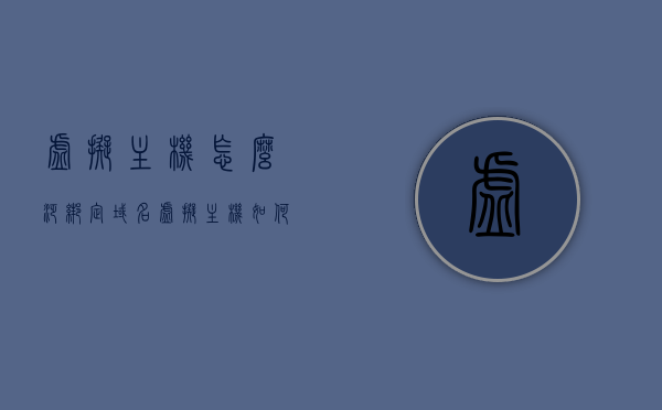 虚拟主机怎么泛绑定域名（虚拟主机如何配置），虚拟主机泛域名绑定配置指南 第1张