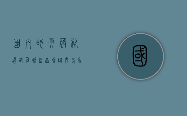 国内的云服务器都有哪些品牌（国内各家云服务器对比），国内云服务器品牌对比及概述，国内云服务器品牌全对比，概述与特点分析，国内云服务器品牌深度对比，概述、特点分析与全面对比