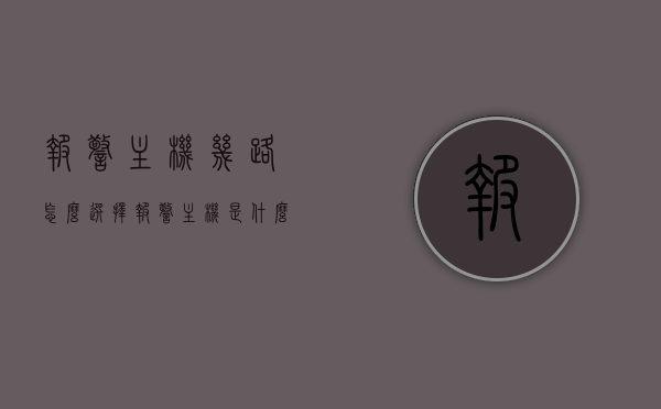 报警主机几路怎么选择（报警主机是什么），如何选择报警主机的多路选择功能及其基本概念介绍，报警主机多路选择功能详解，如何选择及基本概念介绍