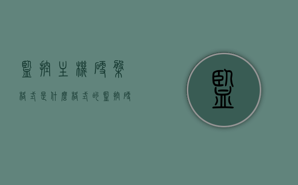 监控主机硬盘格式是什么格式的（监控硬盘要格式化成什么格式），监控主机硬盘格式解析，应该选择哪种格式进行格式化？