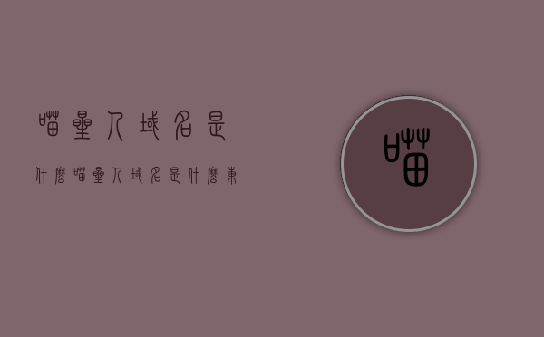 喵星人域名是什么（喵星人域名是什么东西），喵星人域名的定义与解析，喵星人域名的定义与解析揭秘，探索喵星人域名的含义及功能，喵星人域名的定义、解析与功能探索，揭秘域名背后的神秘面纱