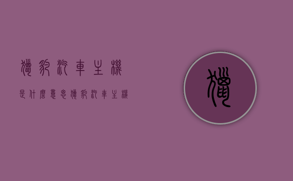 猎豹汽车主机是什么意思（猎豹汽车主机是什么意思啊），猎豹汽车主机含义解析，定义与功能介绍