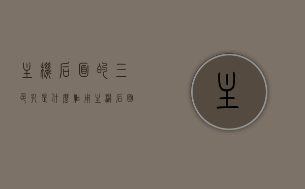 主机后面的三色孔是什么作用（主机后面的三色插头干什么的），主机背后三色孔详解，功能与应用指南，主机背后三色孔详解，作用与应用指南，主机背后三色孔详解，功能、应用及作用指南，主机背后三色孔详解，功能与应用指南（附应用指南及功能解析），主机背后三色孔功能详解与应用指南，作用解析及附应用指南，主机背后三色孔功能全面解析，作用与应用指南（附详细应用指南及功能解析），主机背后三色孔功能详解与应用指南，附详细应用指南及功能解析，主机背后三色孔功能详解与应用指南（附详细应用指南及功能解析大全）