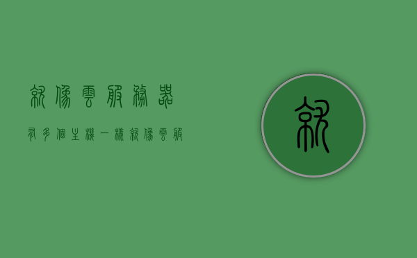 就像云服务器有多个主机一样（就像云服务器有多个主机一样吗），云服务器中的主机配置与管理，多个主机共存的可能性探讨