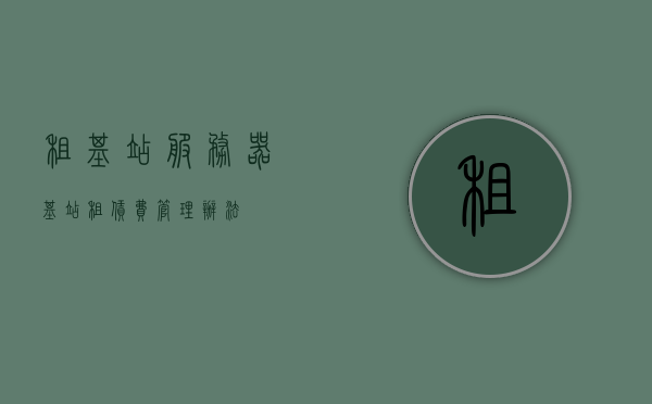 租基站服务器（基站租赁费管理办法），基站服务器租赁与管理办法详解，基站租赁费用管理攻略