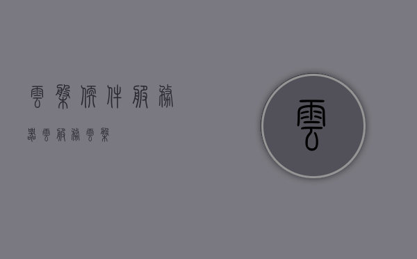 云盘软件服务器（云服务云盘），云盘软件服务器，云服务与云盘的综合应用