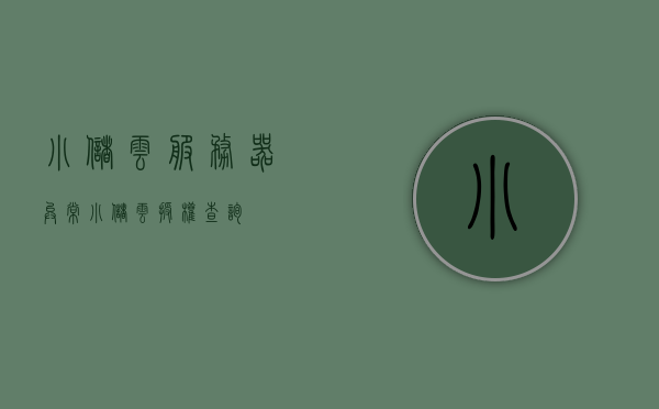 小储云服务器异常（小储云授权查询），小储云服务器异常及授权查询问题解析