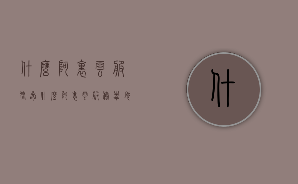 什么阿里云服务器（什么阿里云服务器地址），阿里云服务器简介及地址探索