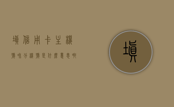 填信用卡主机号和分机号是什么意思啊（填信用卡主机号和分机号是什么意思啊），信用卡主机号与分机号解析，了解这些信息的含义与重要性 第1张