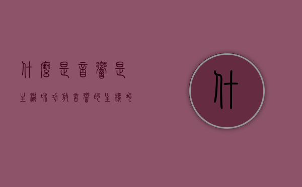 什么是音响是主机和功放（音响的主机叫什么），音响主机与功放解析，音响主机究竟是何物？，音响主机与功放解析，音响主机定义及与功放的关系揭秘，音响主机与功放的解析，定义、关系及功能揭秘标题，音响主机与功放深度解析，揭秘音响主机与功放的关系及功能特点，音响主机与功放深度解析，定义、关系及功能特点全揭秘