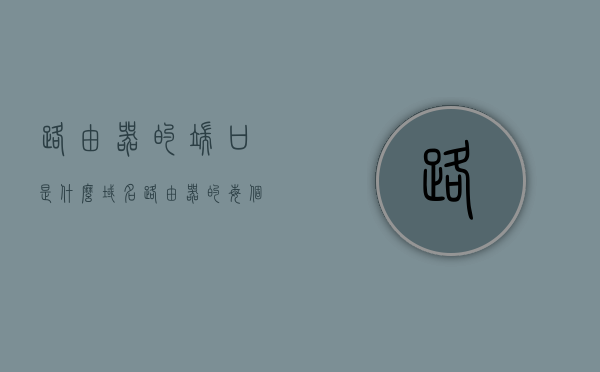路由器的端口是什么域名（路由器的每个端口属于什么域），路由器端口域名解析，每个端口所属域详解，路由器端口域名解析详解，每个端口所属域全面解析，全面解析，路由器端口域名解析与每个端口所属域详解，路由器端口域名解析详解，每个端口的所属域全面解析与解析过程概览