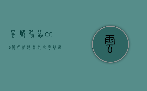 云服务器ecs管理控制台是啥（云服务器 ecs搭建环境），云服务器ECS管理控制台详解，搭建环境与应用解析，云服务器ECS管理控制台详解及搭建环境与应用解析指南