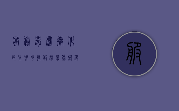 服务器虚拟化的主要功能（服务器虚拟化的作用），服务器虚拟化，核心功能与实现作用解析