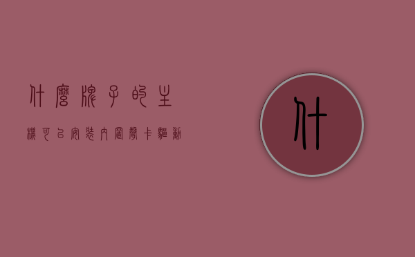 什么牌子的主机可以安装内置声卡驱动软件（哪些声卡可以装机架），哪些品牌主机适合安装内置声卡驱动软件及声卡装机架推荐