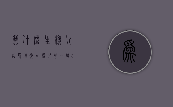 为什么主机只有两个盘（主机只有一个c盘），主机为何只有两个盘位，单一C盘的原因解析，解析单一C盘原因，为何主机只有两个盘位？单一C盘背后的原因探讨，解析主机单一C盘背后的原因，为何只有两个盘位及其背后的探讨，解析主机单一C盘背后的原因，为何只有两个盘位及其背后的探讨与解析。