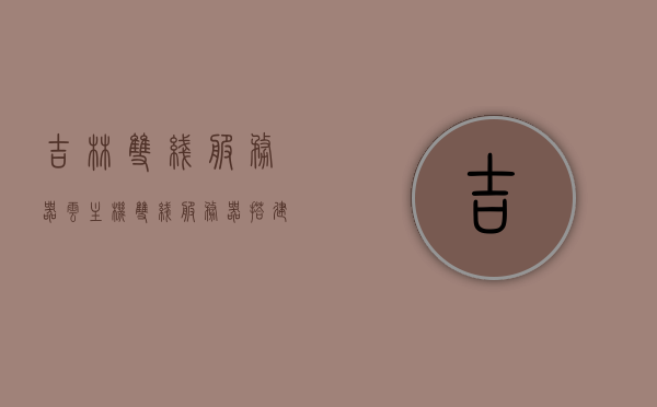 吉林双线服务器云主机（双线服务器搭建），吉林双线服务器云主机搭建指南