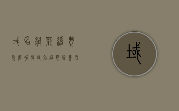 域名过期续费怎么补救（域名过期续费后多久恢复），域名过期续费的补救措施及恢复时长解析，域名过期续费的补救措施与恢复时长全面解析，域名过期续费的补救措施与恢复时长全面解析及指导手册，恢复时长与补救策略详解