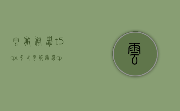 云服务器t5cpu多少（云服务器cpu使用率太高怎么办），云服务器CPU性能解析，T5处理器性能及高使用率应对策略，云服务器T5 CPU性能解析，高使用率下的应对策略及处理器性能探讨，云服务器T5 CPU性能解析，高使用率应对策略与处理器性能探讨，云服务器T5 CPU性能解析，高使用率应对策略与处理器性能深入探讨