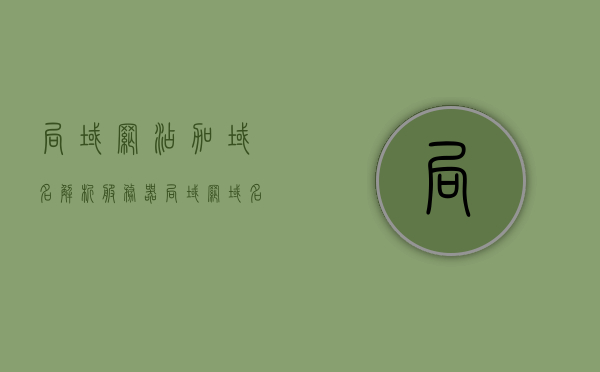局域网添加域名解析服务器（局域网域名解析ip），局域网域名解析服务器的添加与配置（IP设置详解），局域网域名解析服务器配置详解，添加与设置域名解析IP