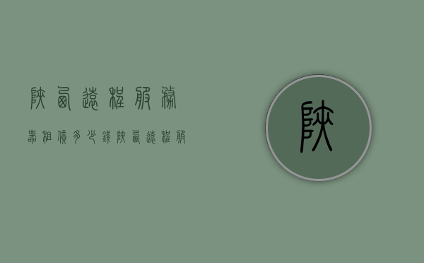 陕西远程服务器租赁多少钱（陕西远程服务器租赁多少钱一天），陕西远程服务器租赁费用揭秘，每日价格及总览，陕西远程服务器租赁费用详解，每日价格及总览揭秘